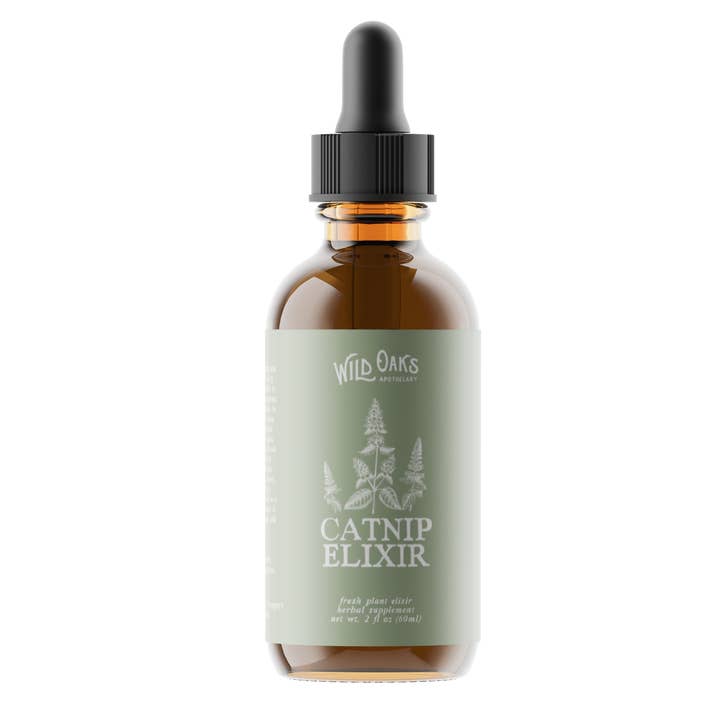Élixir d'herbe à chat pour la vente par Wild Oaks Apothecary