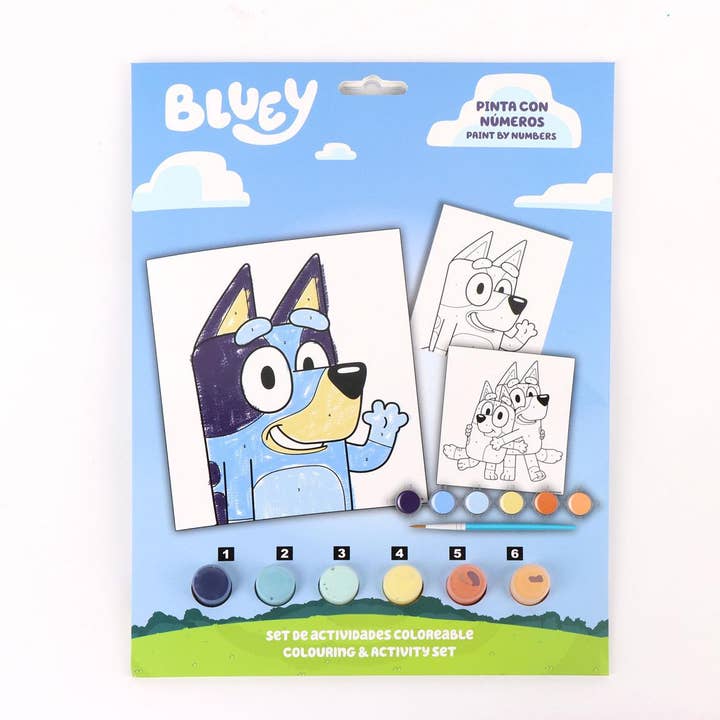 Mastoys, S.L. - Wholesale Stationery/Notecard Set - BLUEY COLORABLE STATIONERY SET - 27000017264