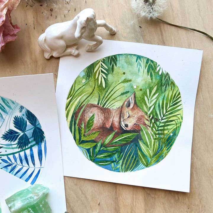 Cynthia Oswald - Wholesale Art Print - Forest Fox