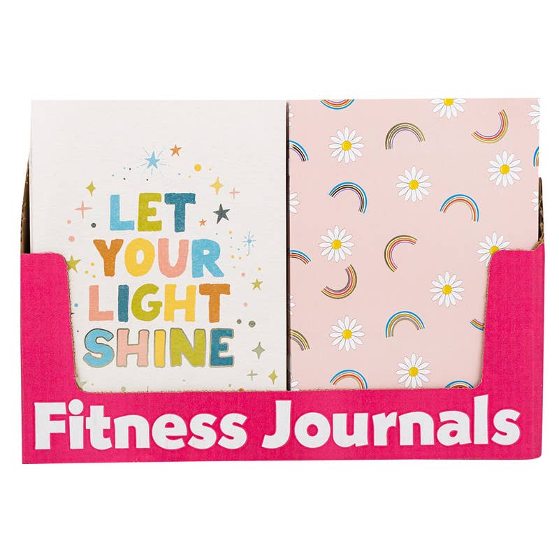 Deluxe Import Trading - Wholesale Journal/Diary - JOURNAL SELF GUIDED FITNESSw/F0