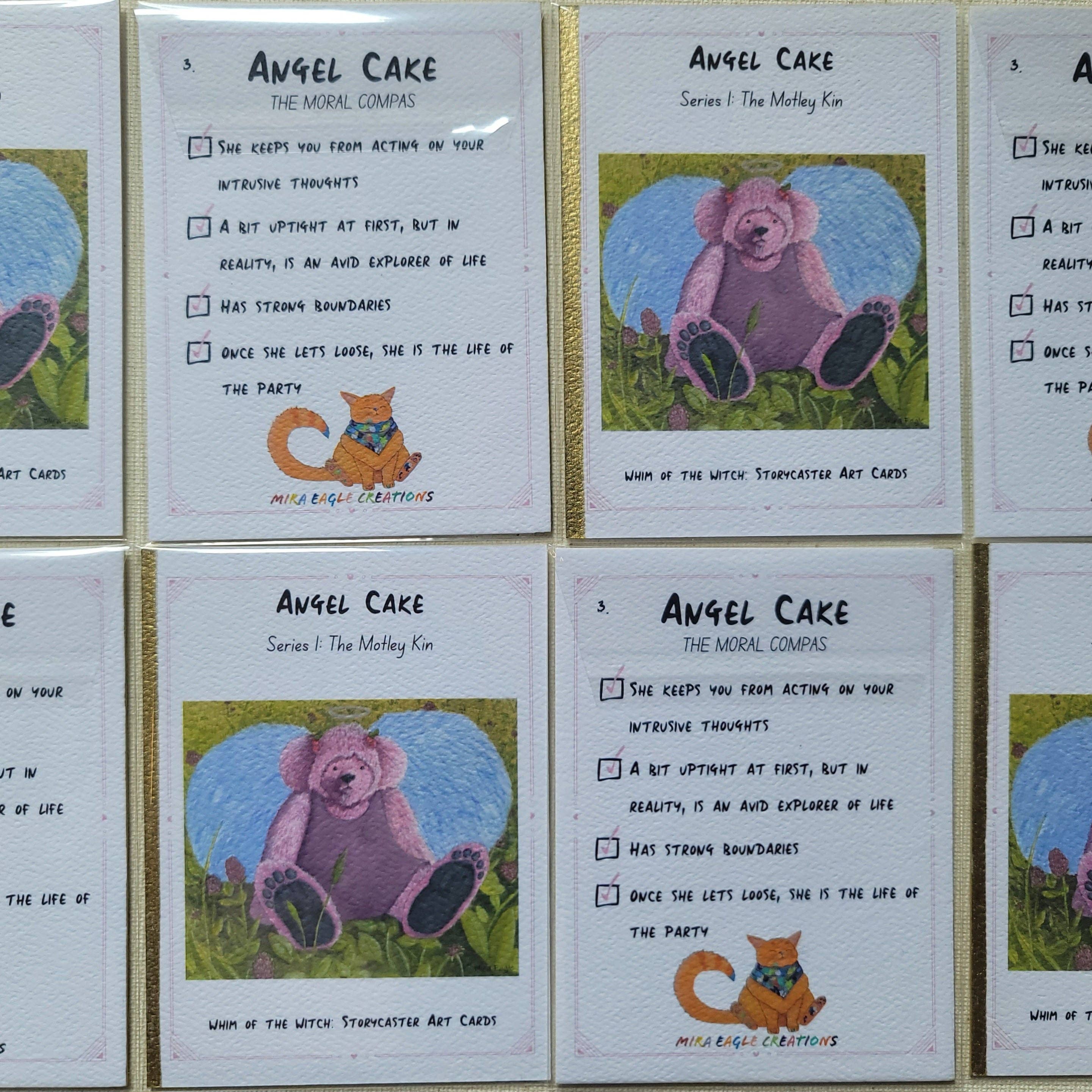 Mira Eagle Creations - Wholesale Art Print - Angel Cake Art Collection Card- SPECIAL ADDITION 0