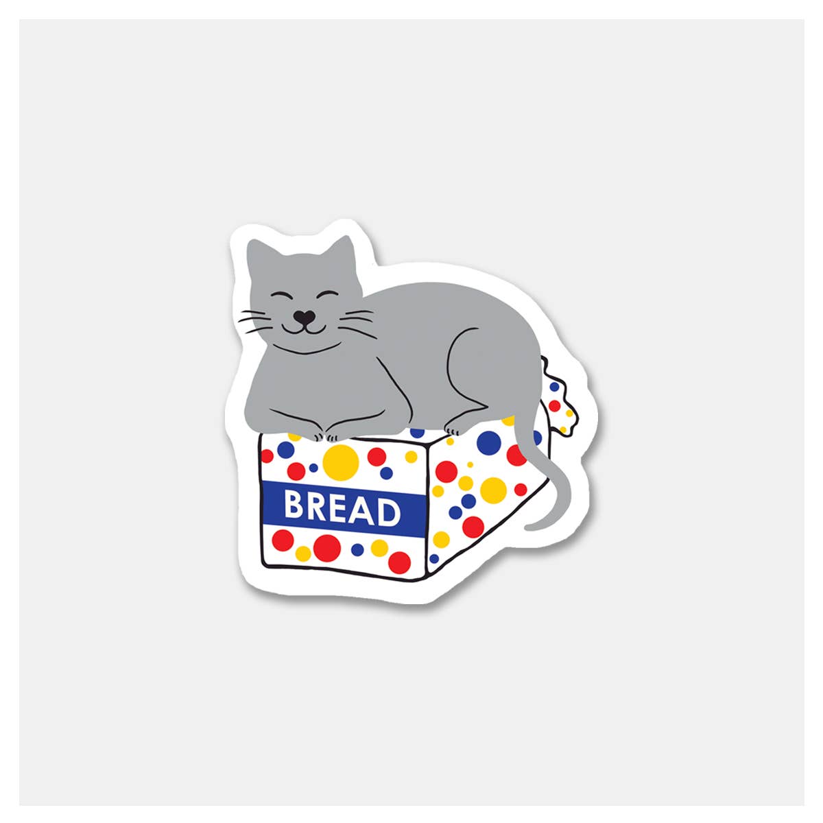 Rock Scissor Paper – wholesale Sticker – Bodega Cat, Bread Loaf Vinyl Sticker1