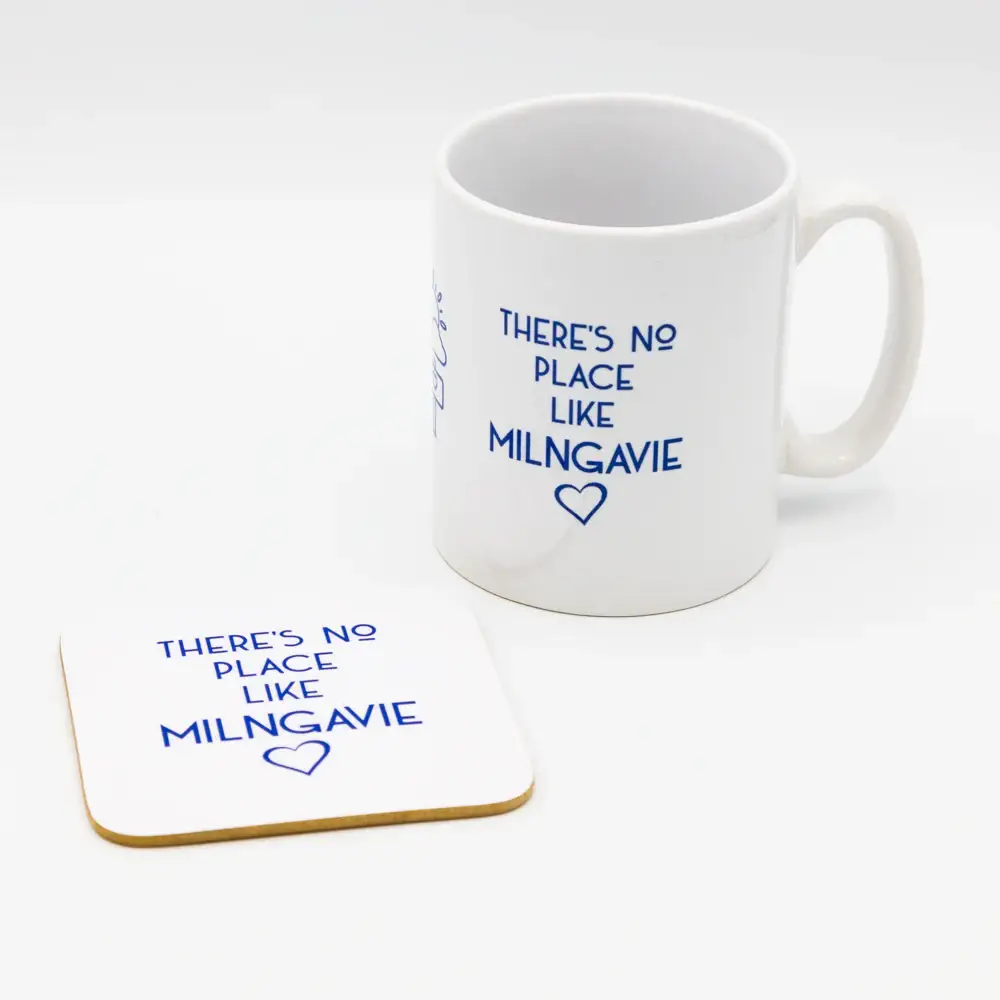 Spindrift Designs – wholesale Coffee mug – There's No Place Like....Town Motif Customised Location Mug 2