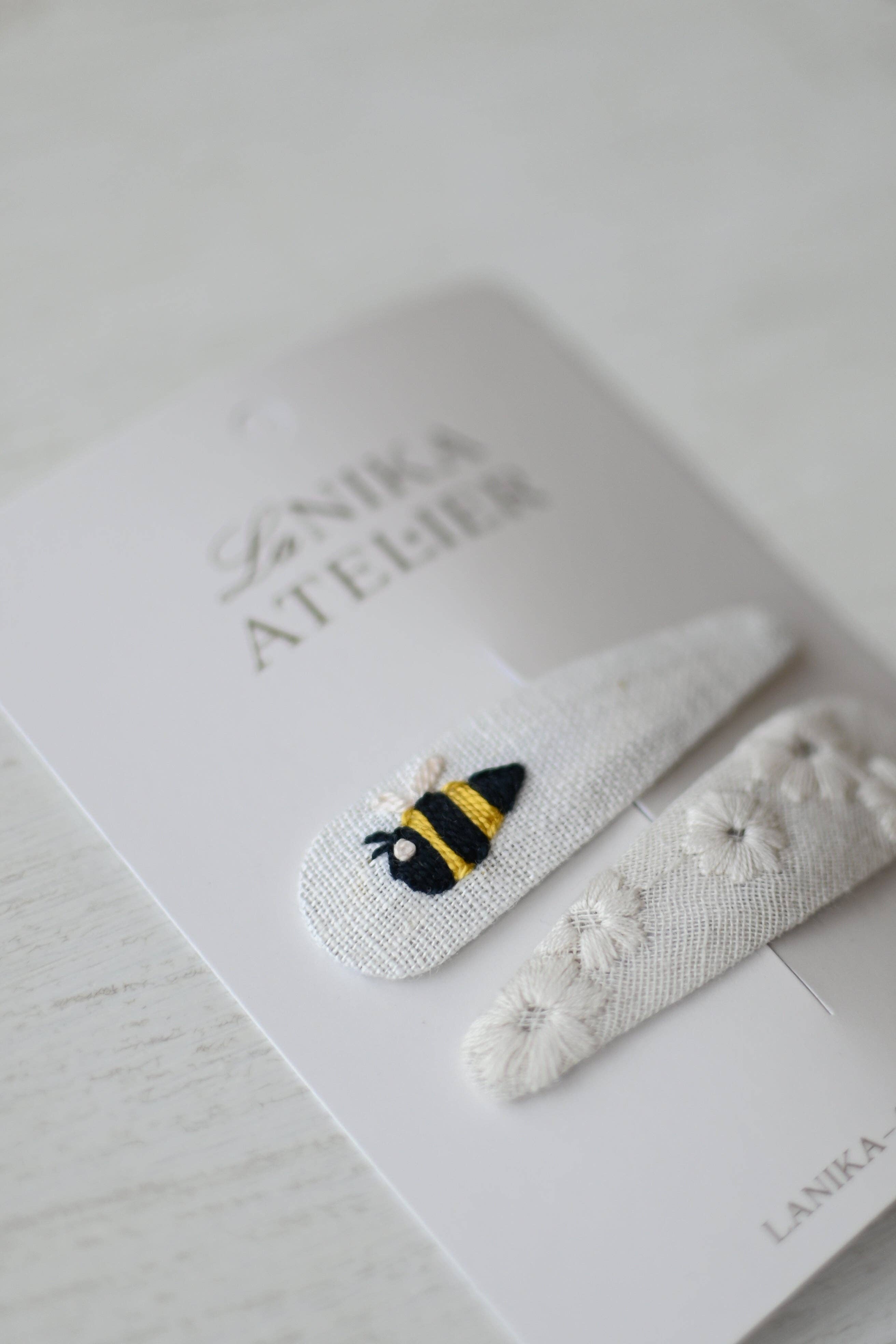 Lanika Atelier, Nika Korošec s.p. - Wholesale Hair Clip - Women's - Hair clips: bees7