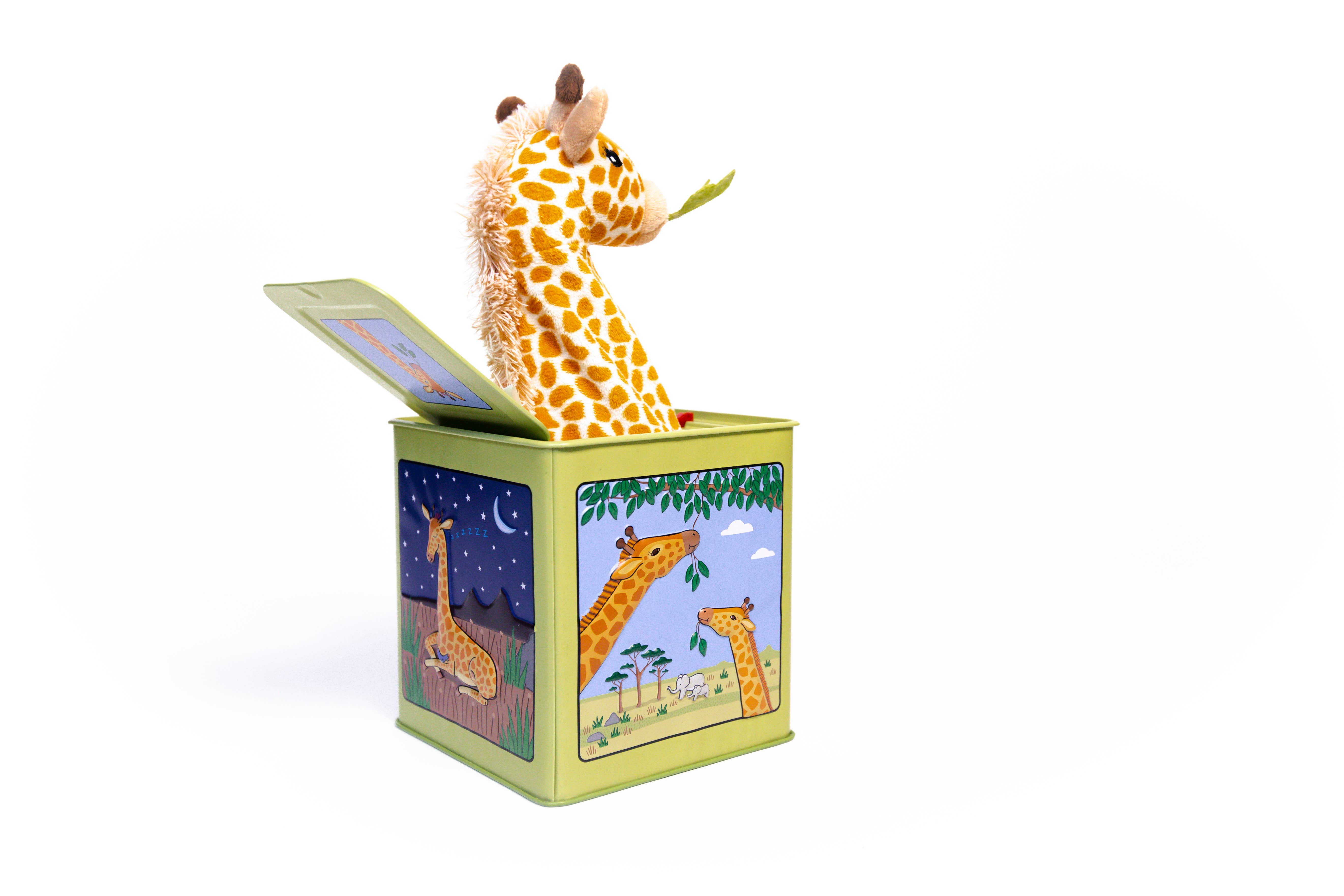 Jack Rabbit Creations - Vente Jouet classique – enfant - Girafe Jack dans la boîte3