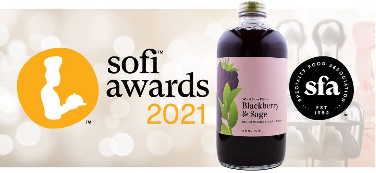 Wood Stove Kitchen - Wholesale Cocktail Mix/Syrup - Blackberry & Sage Cocktail Mixer and Mocktail Mixer, 16 fl oz4