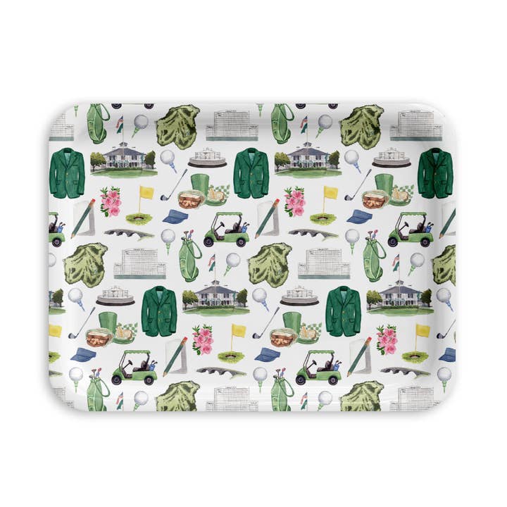 Bandeja de Servicio de Golf Augusta: Tres Tamaños para venta al por mayor de The Muddy Dog