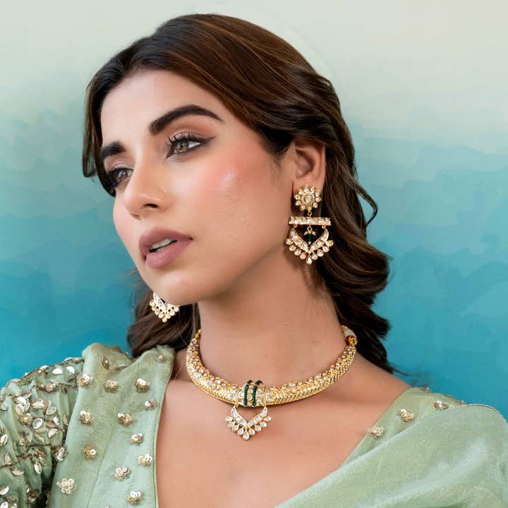 Rajwada Kandhi Set för wholesale av Vinnis Jewelry