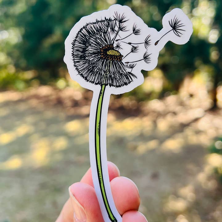 Dandelion {sticker} for wholesale by Uncle Dunc's Sticker Shoppe