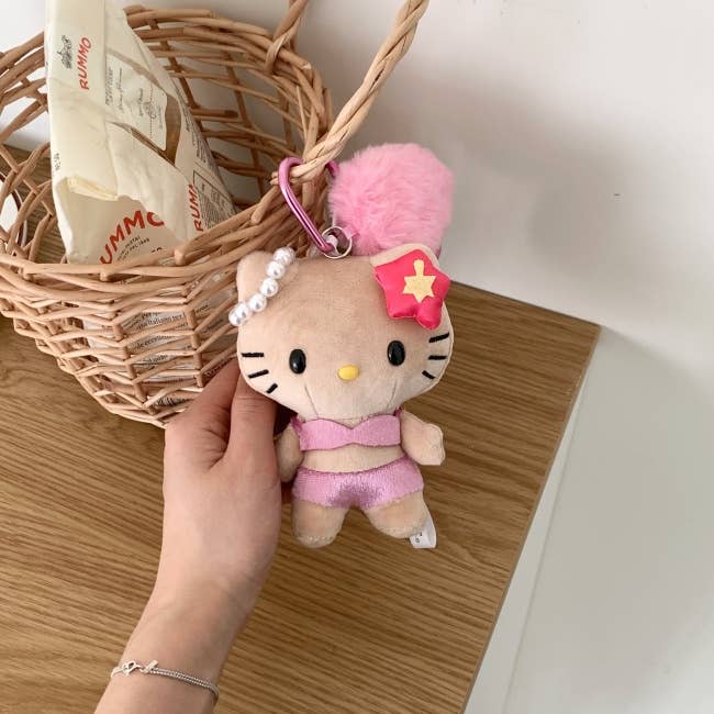 MOND HAUS - Wholesale Keychain - Women's - Imani Keychain | Adorable Kitten Doll Charm in Pink Bikini