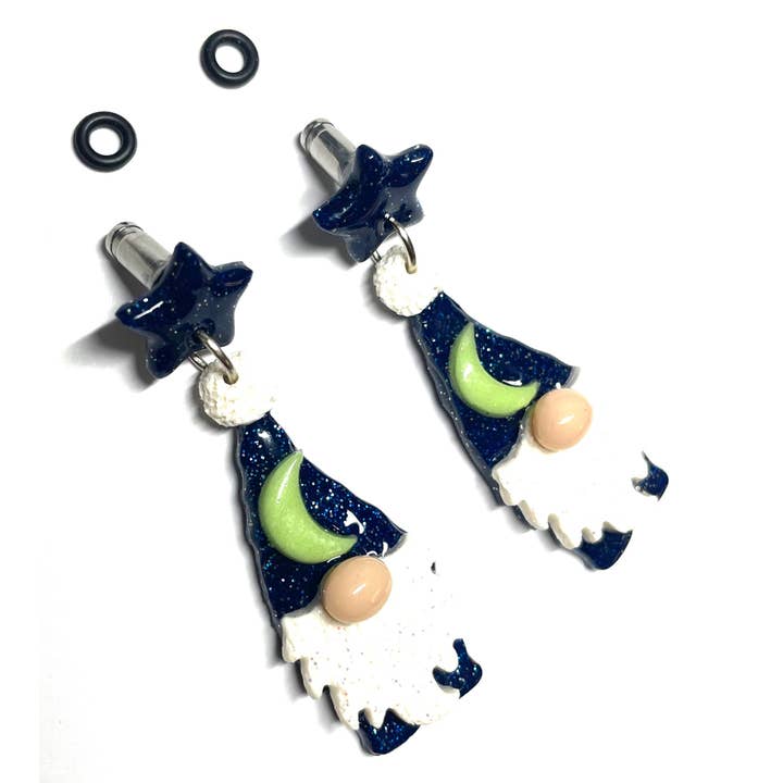 Happy Gauges - Wholesale Gauge/Plug Earrings - Gauge Hiders, Merlin Gnome, Glow Moon, Hiders, Dangle Gauges5