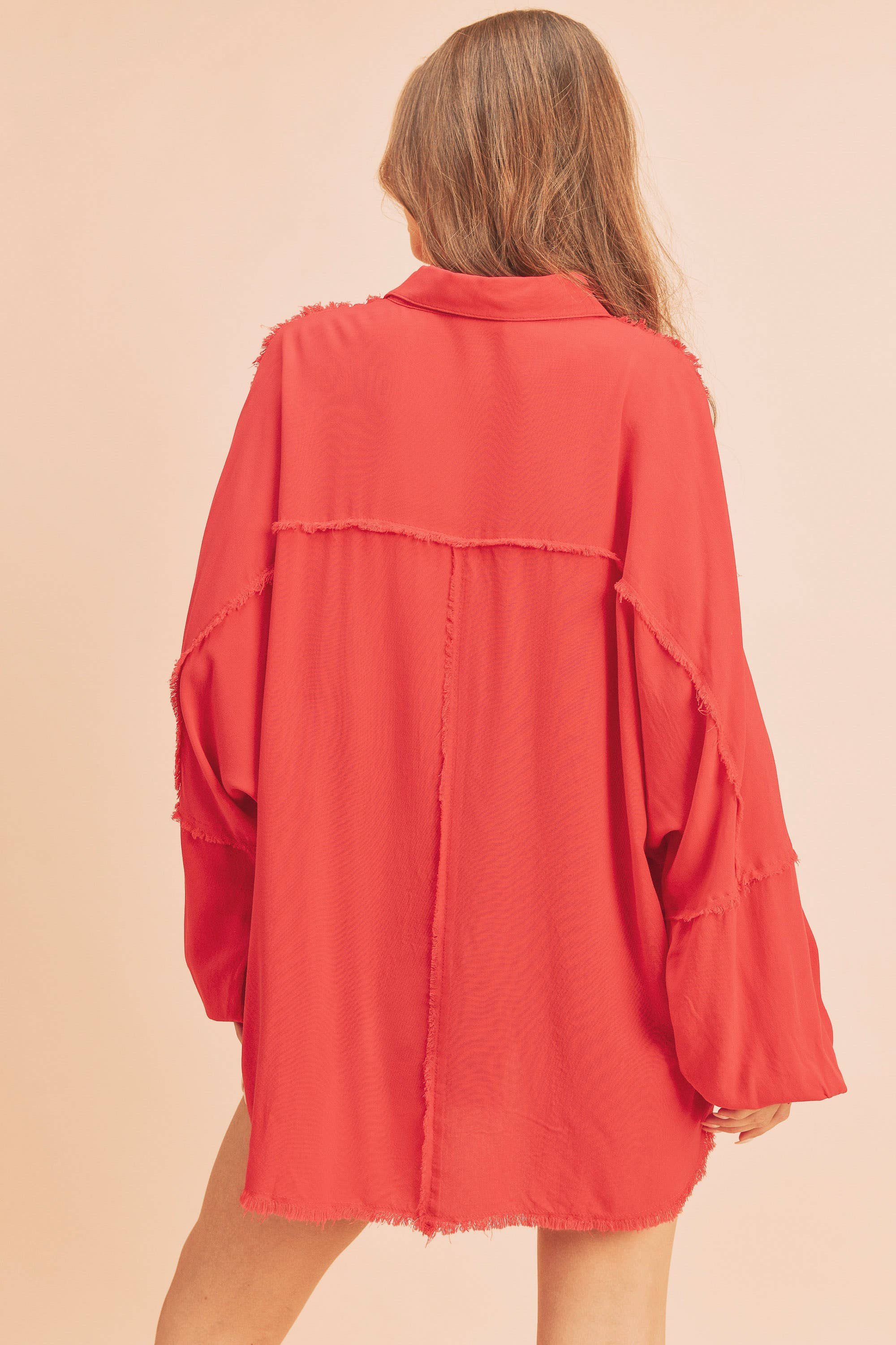 AEMI + CO - Wholesale Button Down Shirt - Women's - 879AK Delilah Shirt51