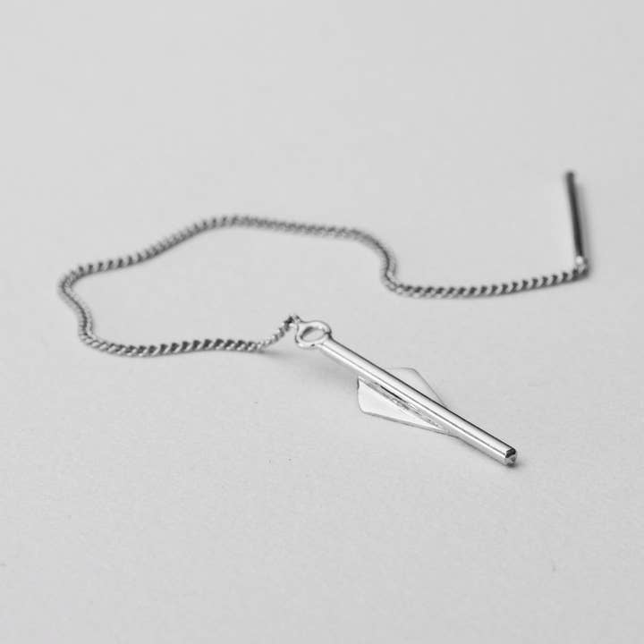 MISSION ARROW STRIKE - Combo or 14 carats et argent sterling pour la vente par AFRAAMBA · Handmade Jewelry