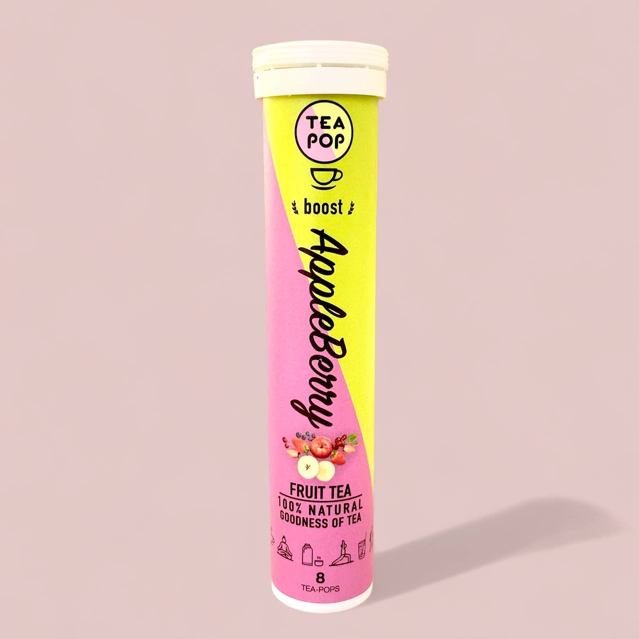 Northern Tea Company – Engroshandel Sundheds-/detox-te – Appleberry Tea-Pop | Frugtagtig urteblanding uden koffein0