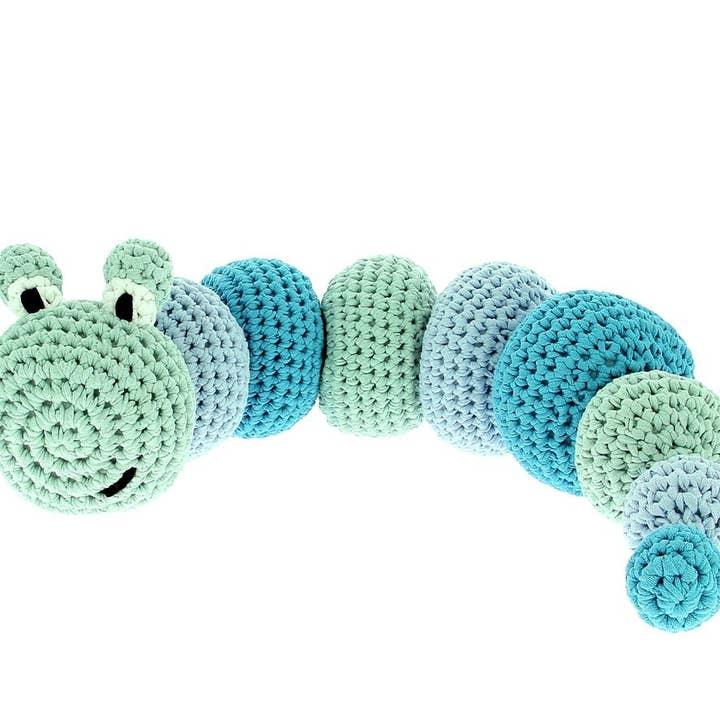 DIY Crochet Kit RibbonXL Caterpillar Louise for wholesale by Hoooked Yarns