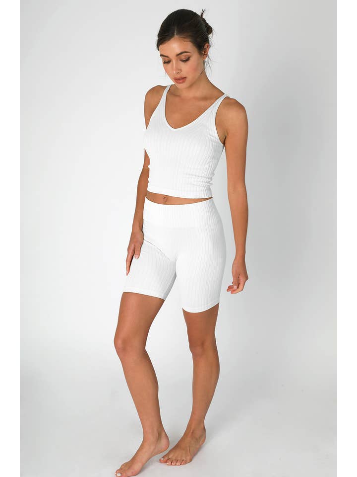 NIKIBIKI - Wholesale Tank Top - Women's - NS8215 - Wide Ribbed Tank Top