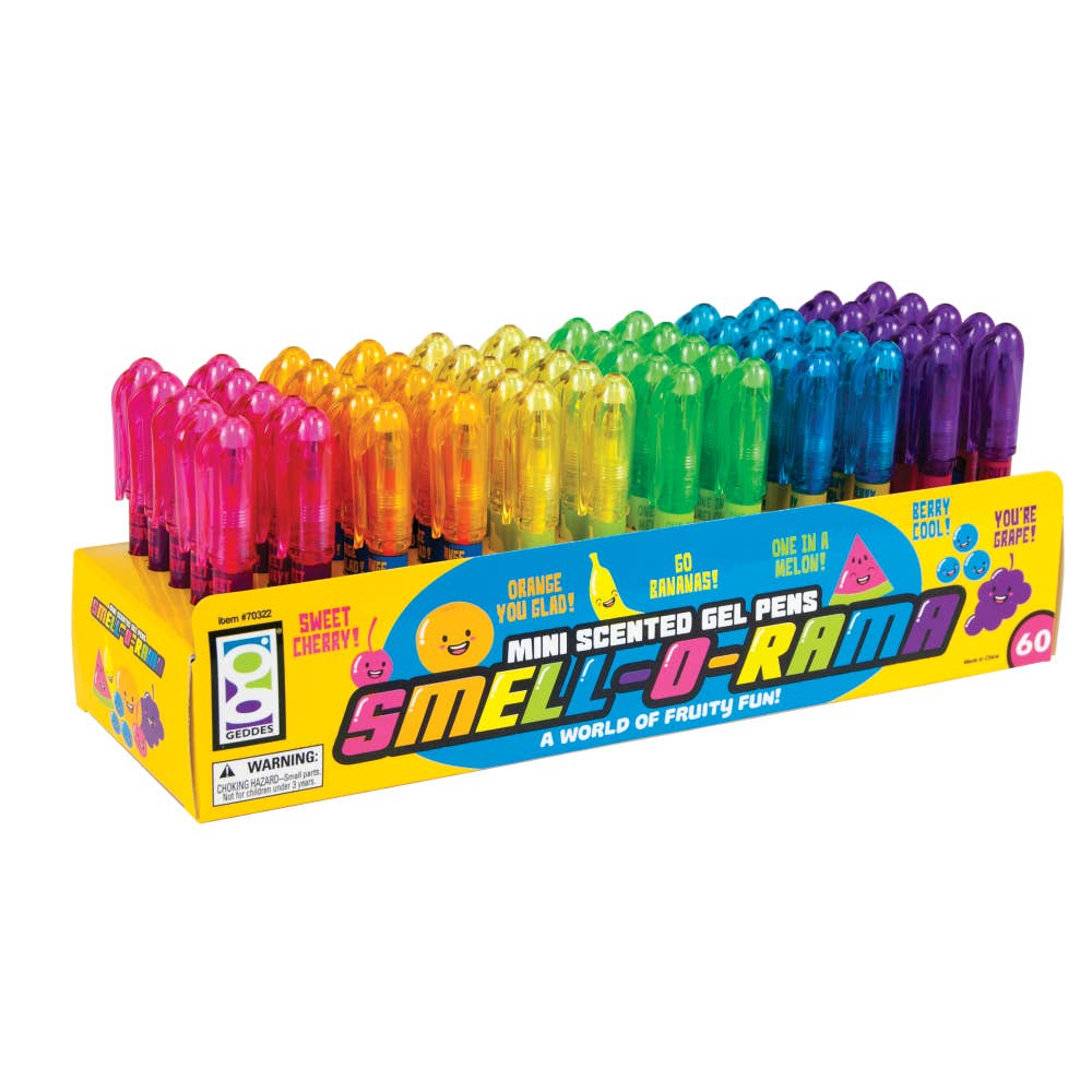 Geddes - Vendita all'ingrosso Penne - Penna Gel Profumata Mini Smell-o-rama, 60 pezzi2