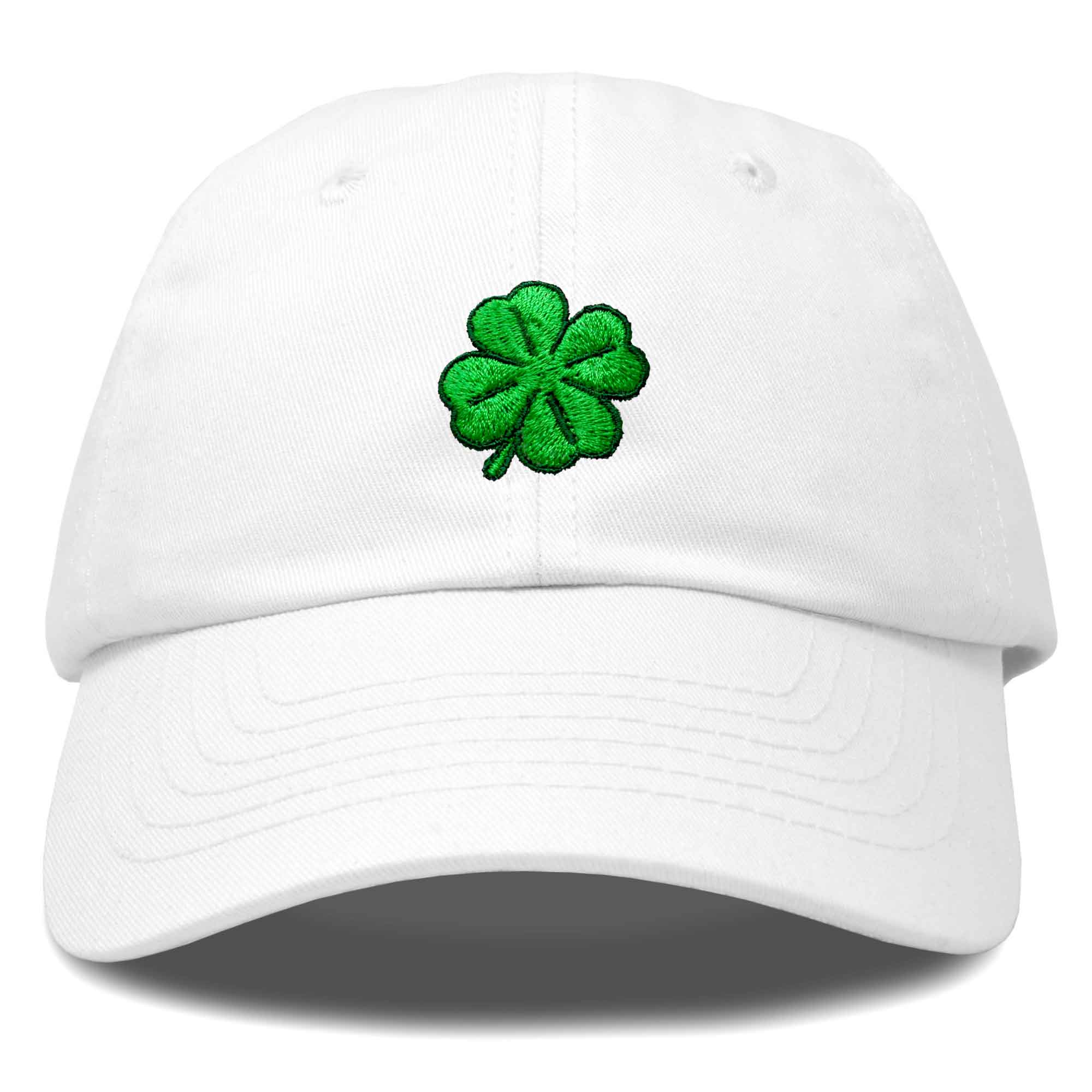 Dalix – wholesale Baseballkeps - Dam – Dalix Four Leaf Clover Hat Bollkeps St. Pattys Day Bomull82