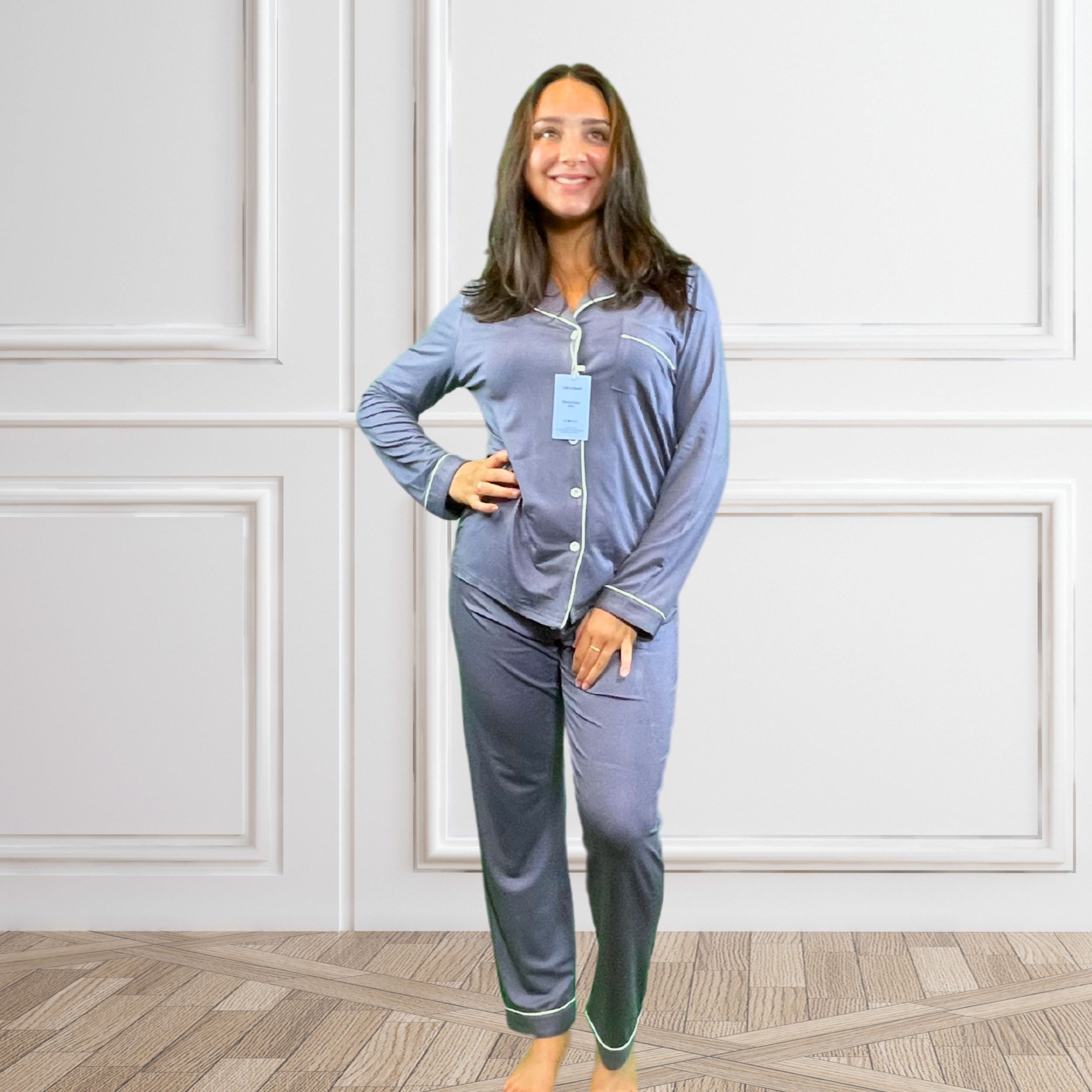 Willie J’s: The Easy PJ’s - Vente Haut et bas de pyjama – femme - Ensemble de pyjama en bambou doux qui évacue l'humidité pour femmes0