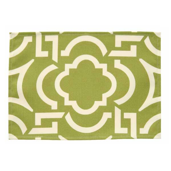 Carmody Placemat - Kiwi for wholesale by Rennie & Rose