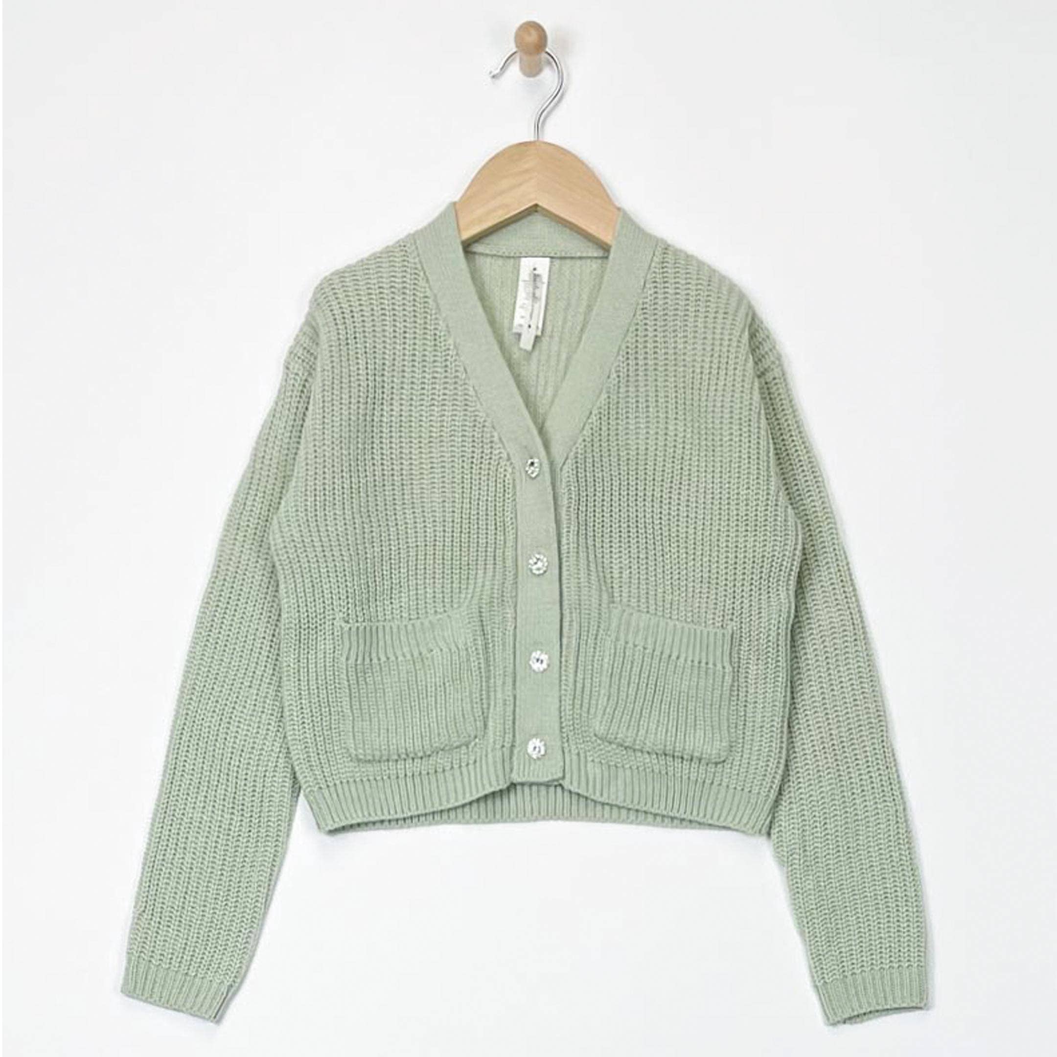 heart and arrow - Wholesale Cardigan - Kinderen - VEST VOOR KINDEREN MET VERSIERDE KNOPEN LC1434 (4-6X)1