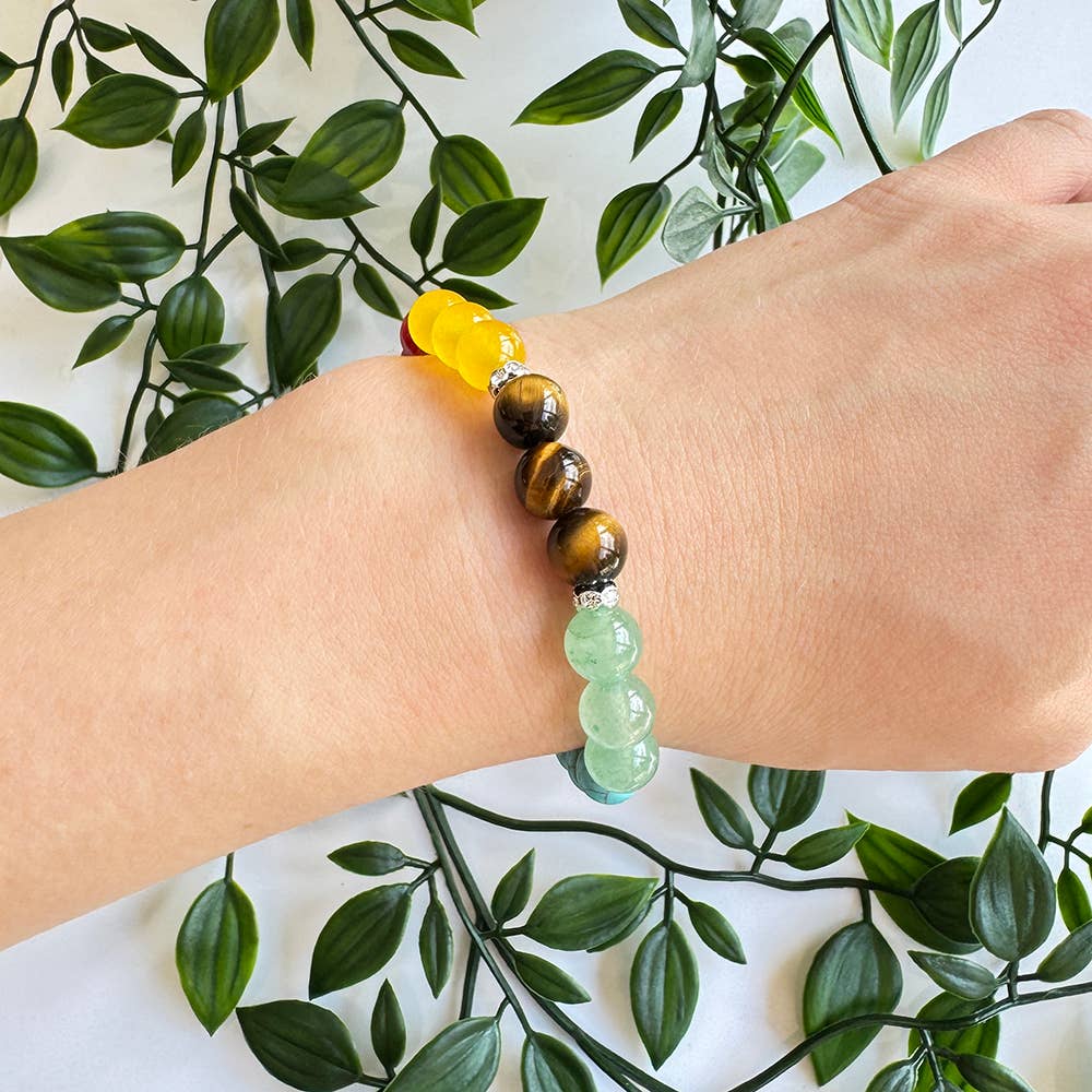 VIE - Venta al por mayor Pulsera de cuentas - Pulsera de cristal de 8 mm110