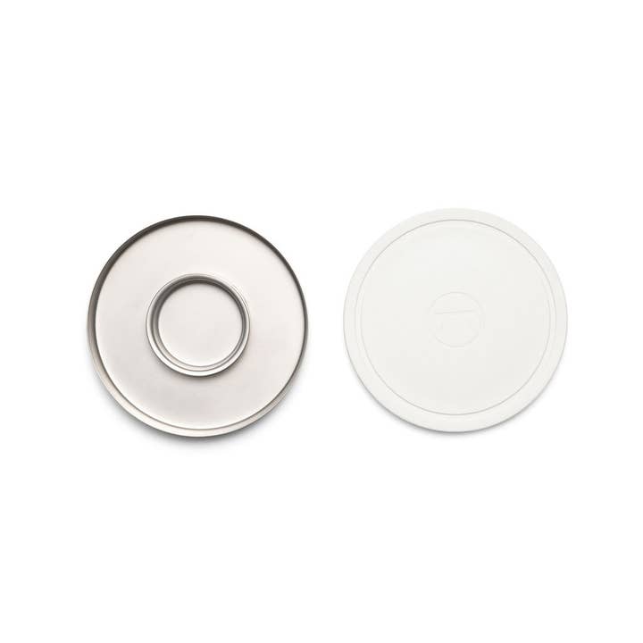 Fox Run Brands – Shaker de coquetel por atacado – Armador de Cocktail 3 em 1 em Aço Inoxidável Outset, 6" x 6" x 1.1"5