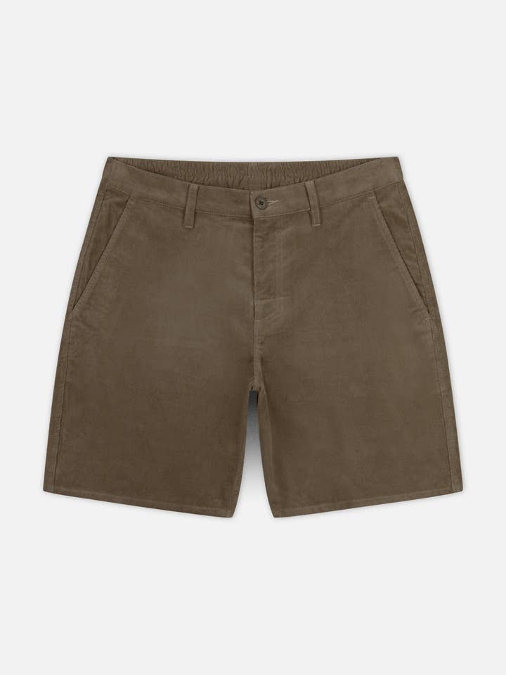 Midship Cord Walkshorts - Brun for engroshandel hos Jetty