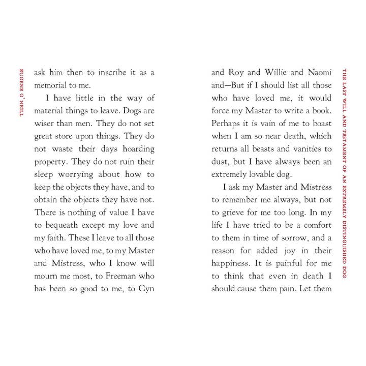 Applewood Books - Wholesale Pets - The Last Will and Testament of a Distinguished Dog1