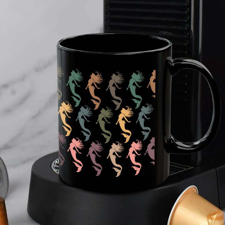 Vivtrek - Wholesale Coffee Mug - Mermaid Mug Fantasy Lover Coffee Cup Gift for Ocean Fans