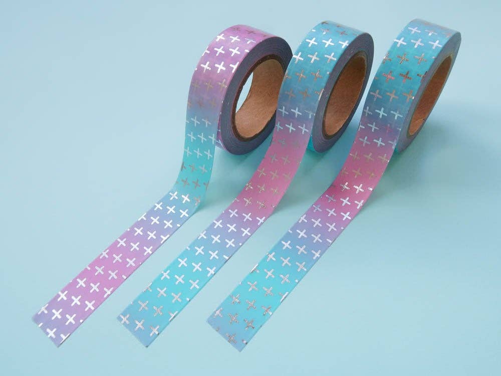 Nikki's Supply Store - Vendita all'ingrosso Nastro washi - Nastro Washi Ombre Crosses3