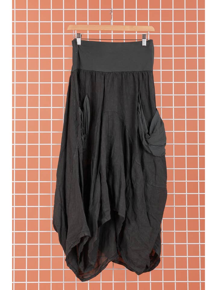 la maison des fibres naturelles – wholesale Kjol - Dam – Linnekjol i storlek One Size (US 12-16, UK 8-12, EU 40-44)21