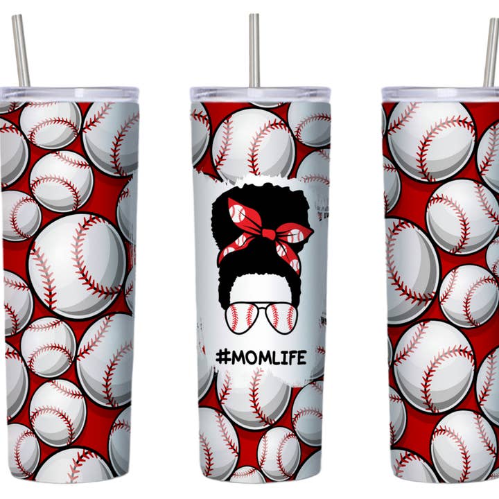 Baseball Mom Life 20 Oz Tumbler Perfect for Mother’s Day! for wholesale by Perfectly Diverse Trendz, LLC