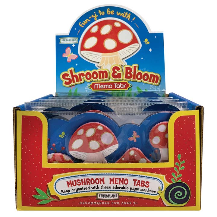 Streamline - Wholesale Bookmark - Shroom & Bloom Memo Tabs3