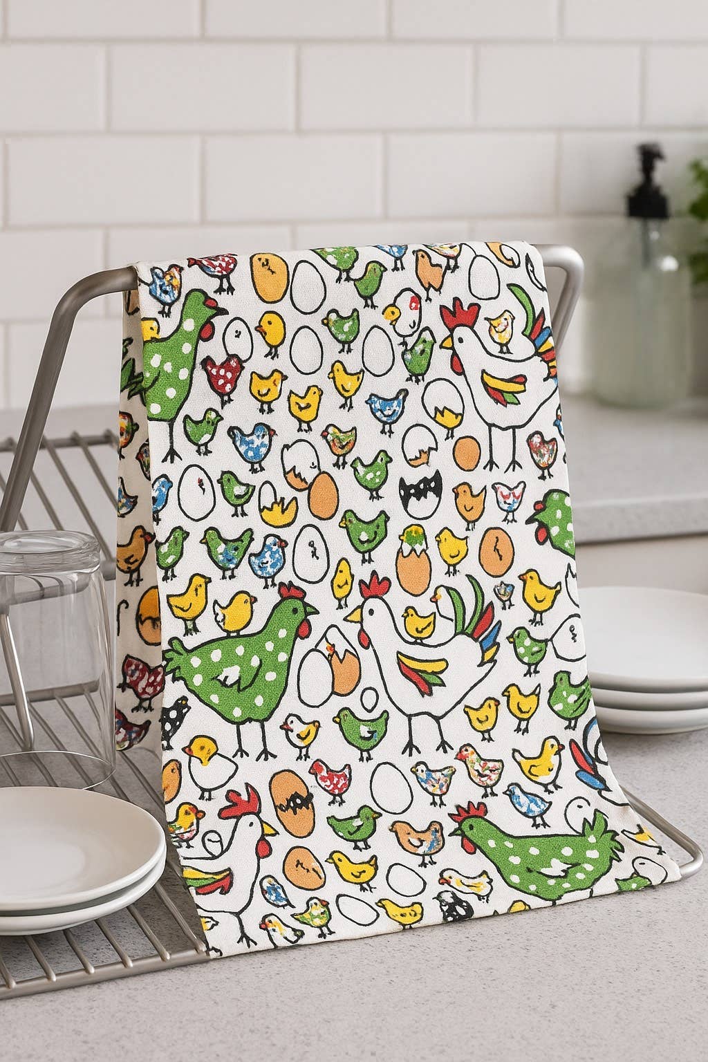 Wet-it! - Vente Torchons - Torchon The Chicken Coop1