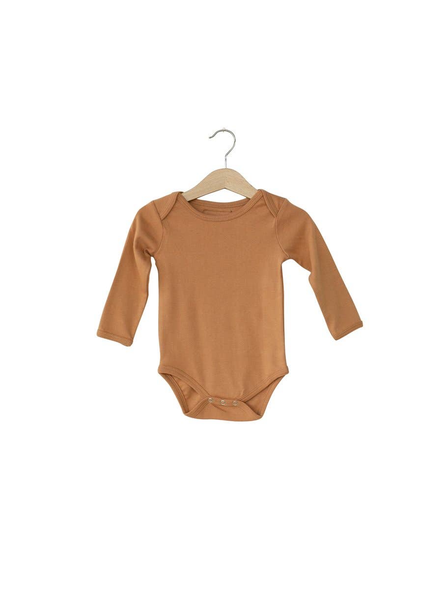 Modern Burlap - Wholesale Bodysuit (Non-Footed) - Baby - Organic Long Sleeve Bodysuit | Solids & Prints3