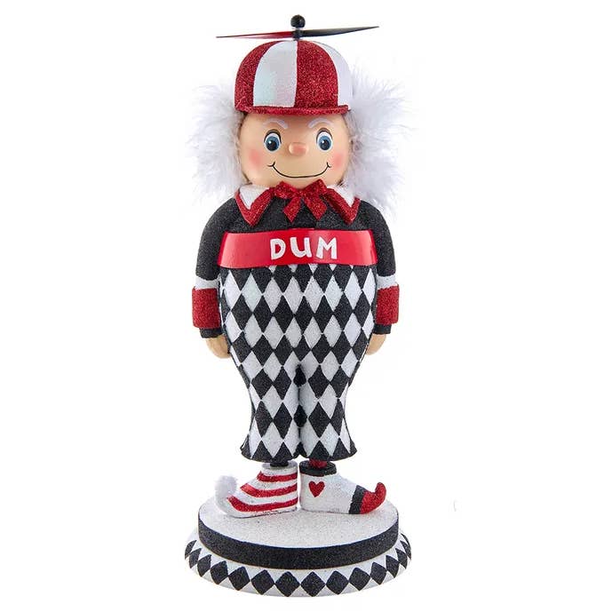 14.5" Hollywood Tweedle Dum Nutcracker for wholesale by Kurt S. Adler, Inc.