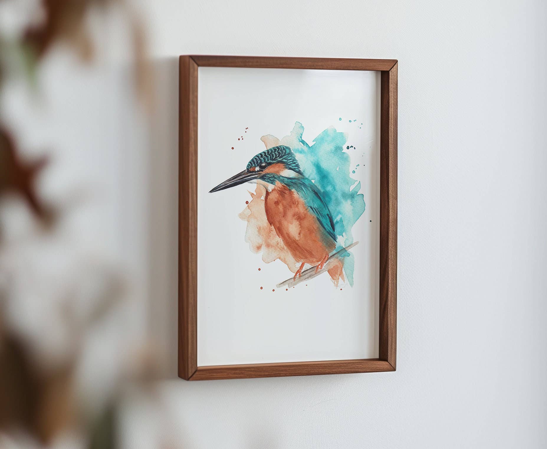 Georgina Doodles - Wholesale Art Print - Kingfisher Watercolour Art Print | Gifts for Bird Lovers8