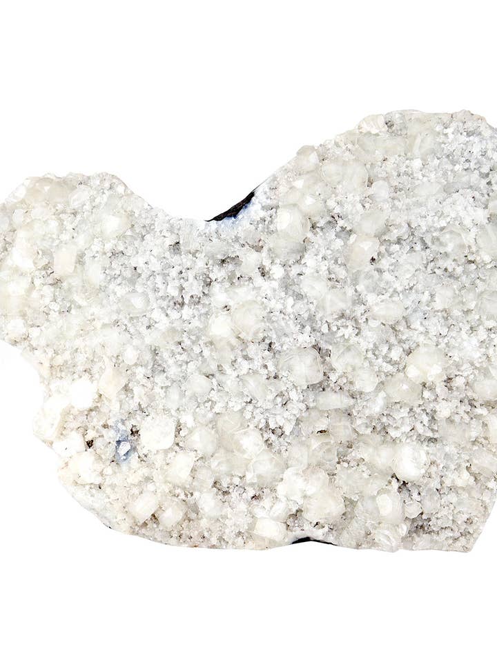 (PC)SPÉCIMEN - APOPHYLLITE AVEC CHALCÉDOINE BLEUE 17 X 24 X 7" pour la vente par Oceanic Linkways Inc