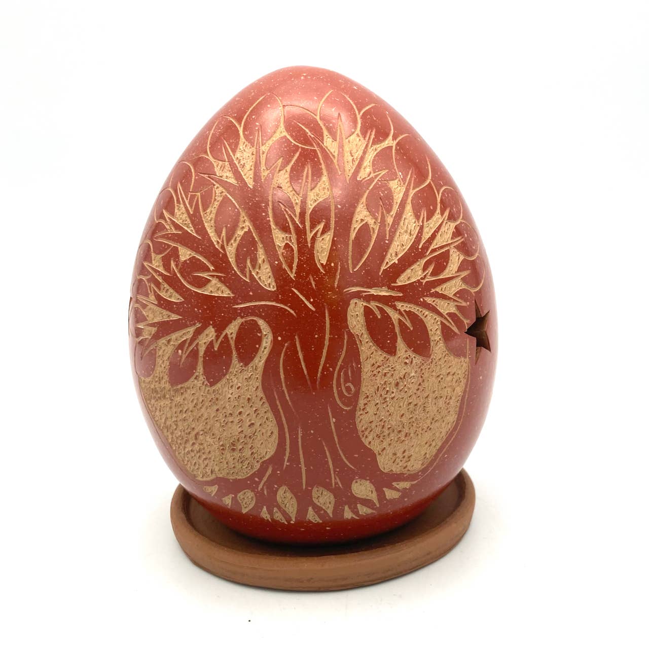 Women of the Cloud Forest - Vente Décorations de table - Luminaire céramique Thème arbre de vie1