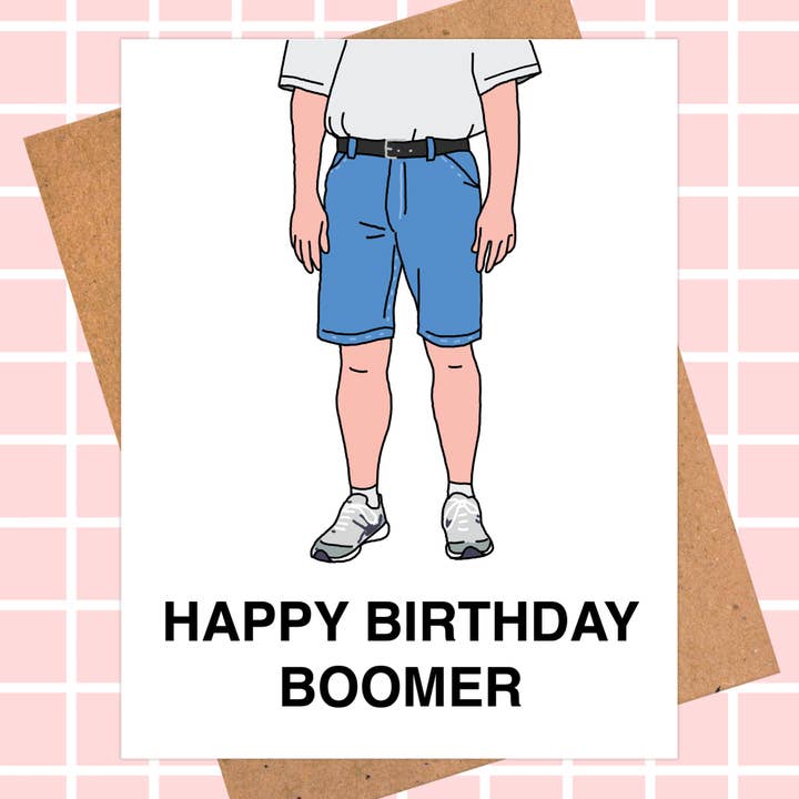 Pop Hot Cards - Vendita all'ingrosso Biglietti di auguri - Biglietto di compleanno Boomer Meme | Pop Culture Card