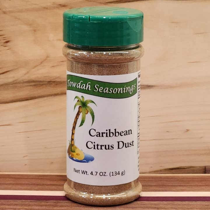 Poussière d'agrumes des Caraïbes pour la vente par Towdah Foods, Inc.