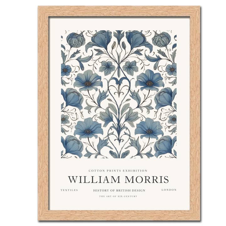 Cuadro enmarcado de 11" x 8" de William Morris 2646. para venta al por mayor de Gator cards