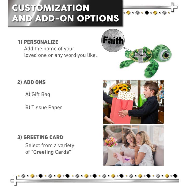 Cota Global – wholesale Stuffed/plush toy – Kids & baby – Plush Cross - Plush Buddies - Green Sea Turtle1