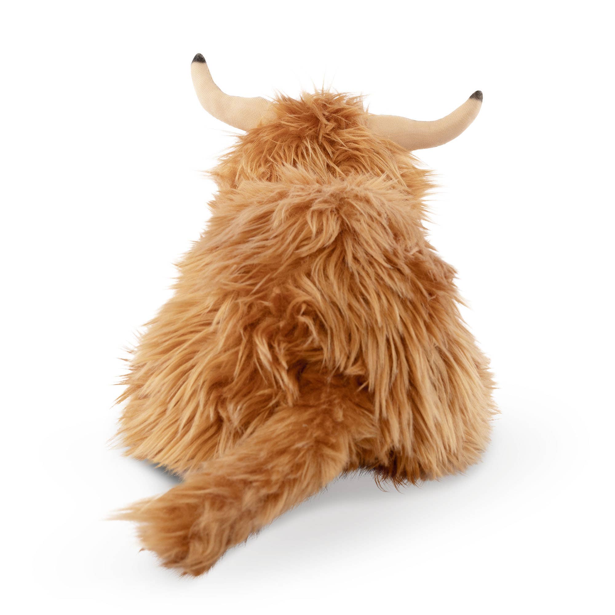 Keycraft - Vente Peluche – enfant et bébé - Jouet en peluche Vache Highland Couchée Living Nature3