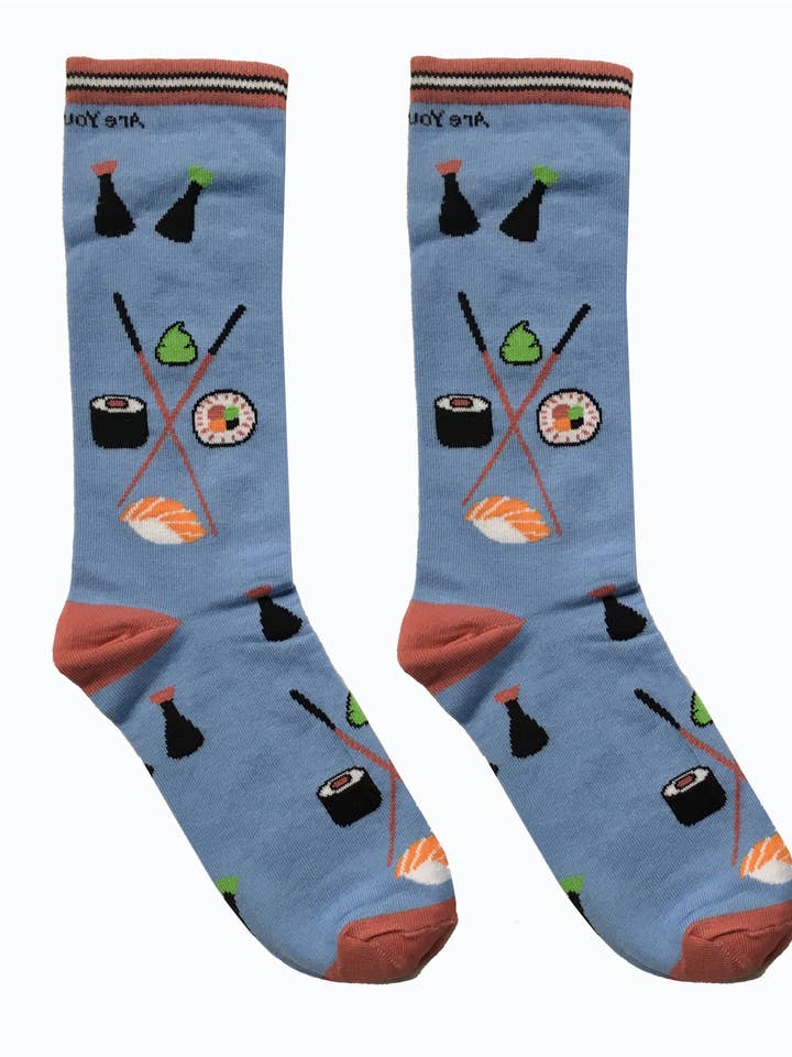 Sushi Socks for wholesale by Are You Kidding Socks