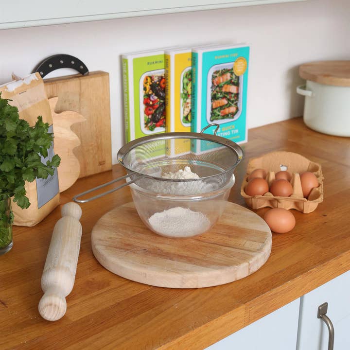 Rinkit Ltd - Wholesale Sifter - 20cm Stainless Steel Sieve - By Argon Tableware1