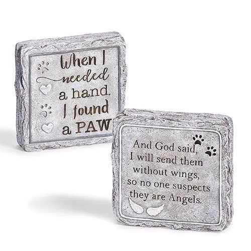 Pet Plaques, 2 Assorted for wholesale by Roman