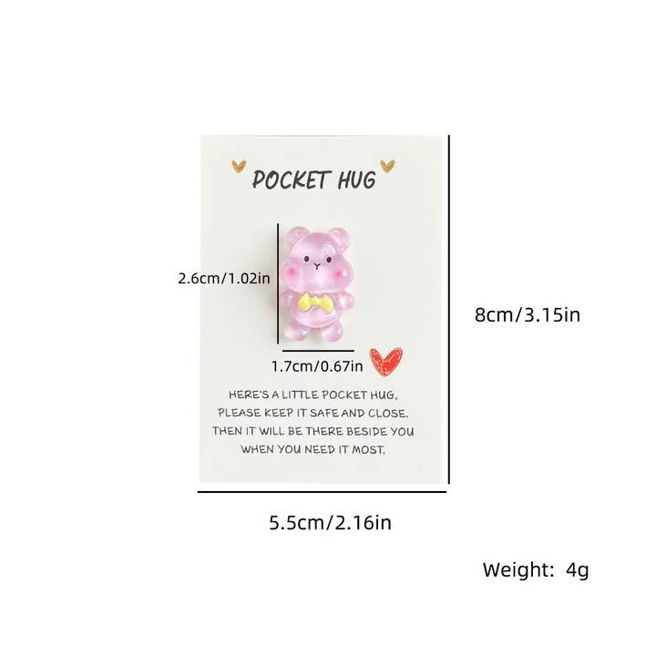 Magia Design - Wholesale Keepsake Coin/Token - Pocket Hug Cute Animals7