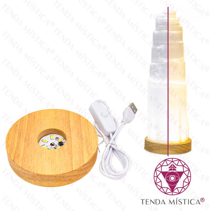 Circular Tricolor LED Base L for wholesale by Tenda Mística